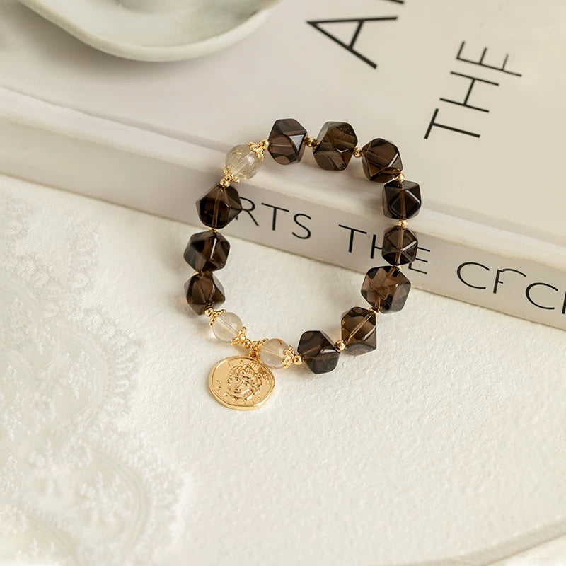 Natural Crystal Crystal Bracelet with Couple · S026