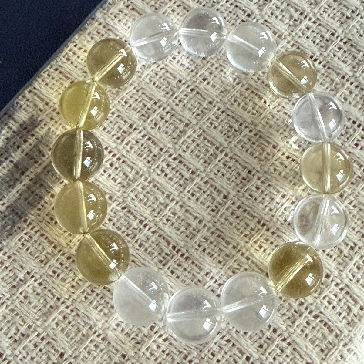 Natural Natural Crystal Bracelet with Couple