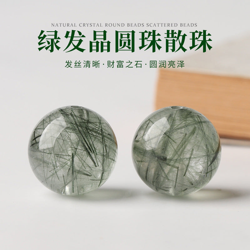 Natural Crystal Single Crystal Bead · Z014