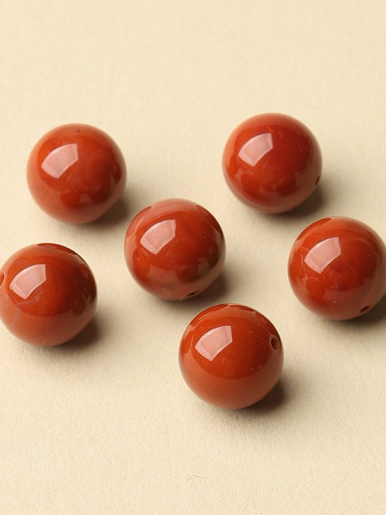 Agate Single Crystal Bead with Customizable