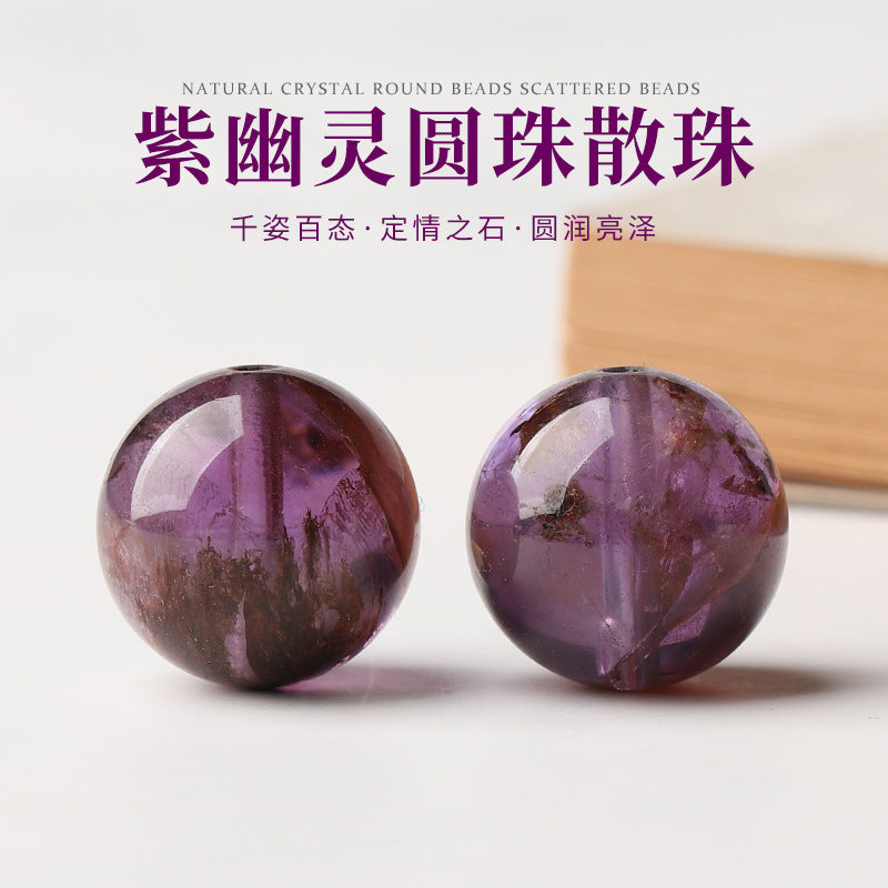 Natural Crystal Single Crystal Bead · Z072