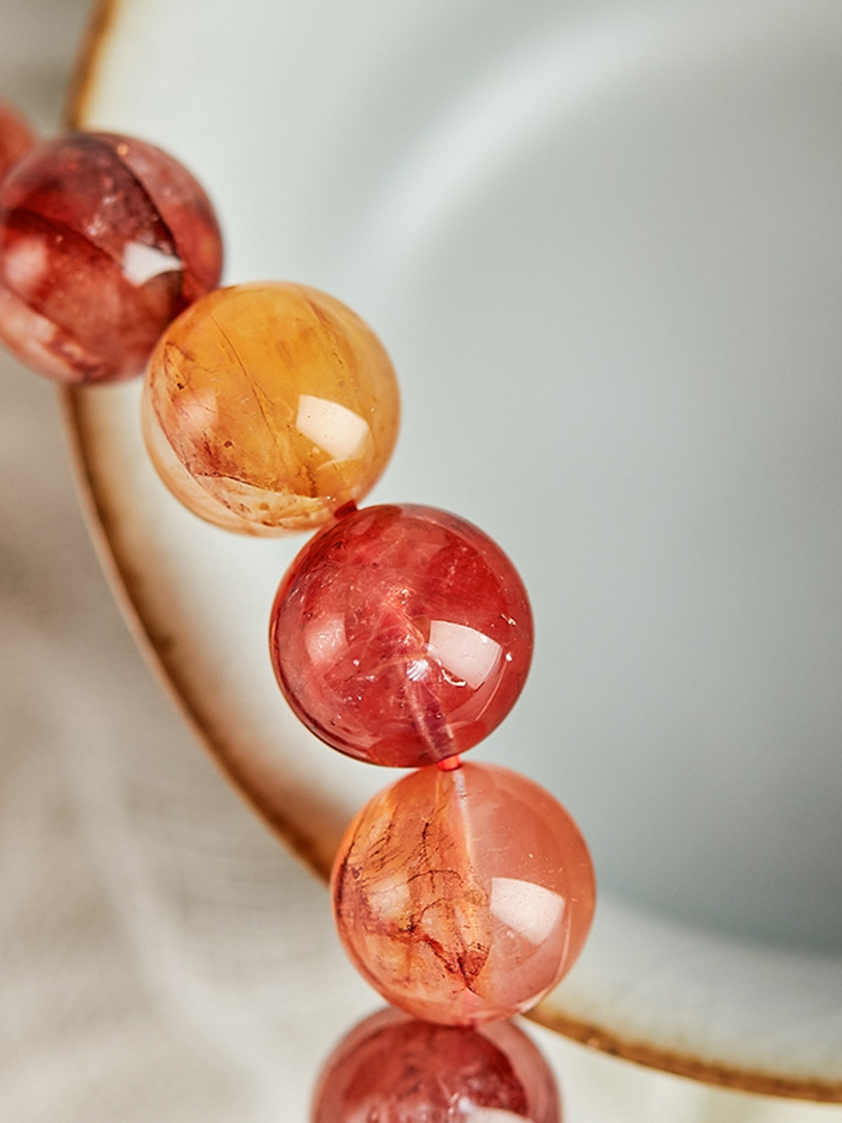 Natural Crystal Bracelet with Couple
