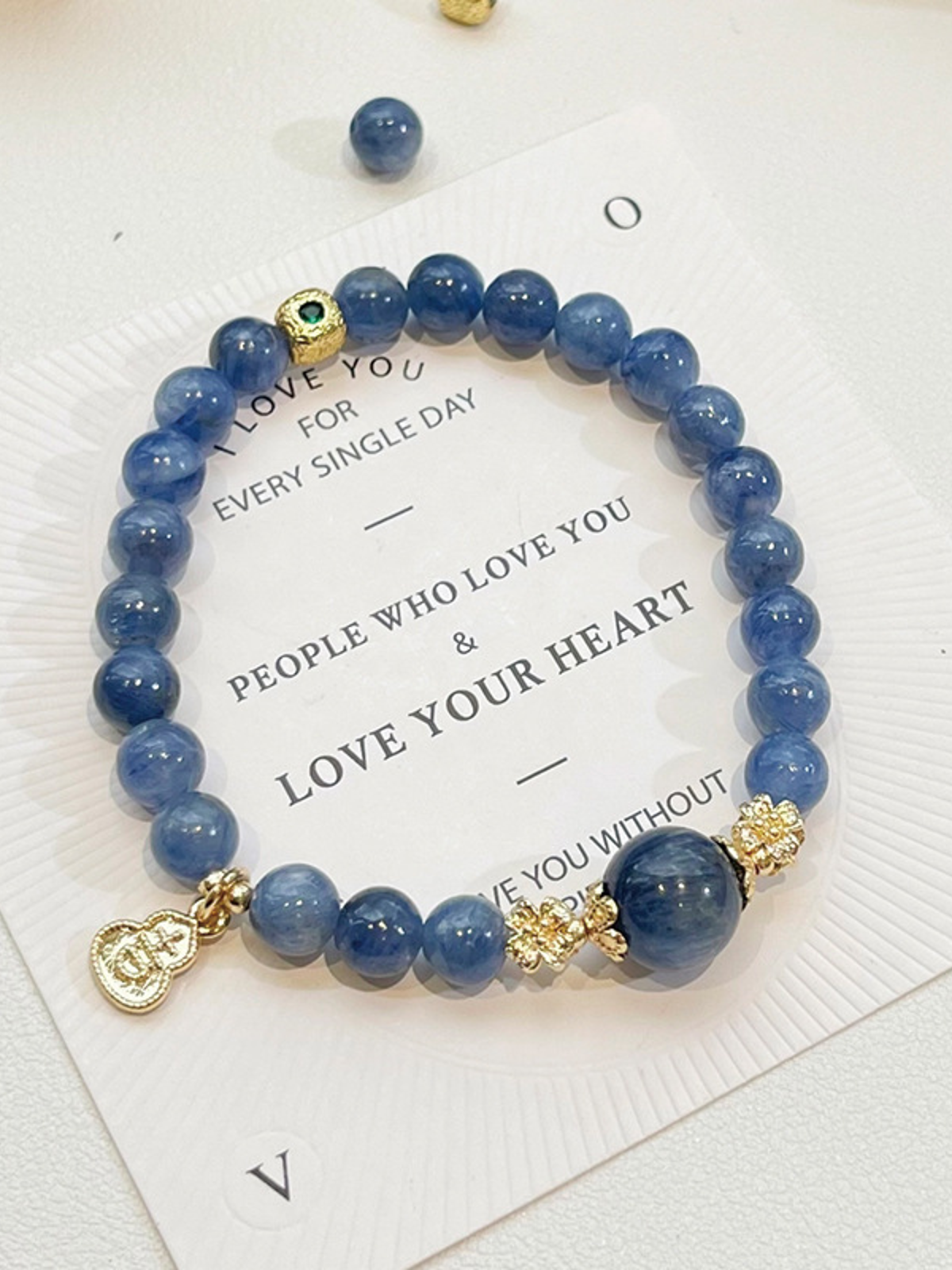 Kyanite Crystal Bracelet