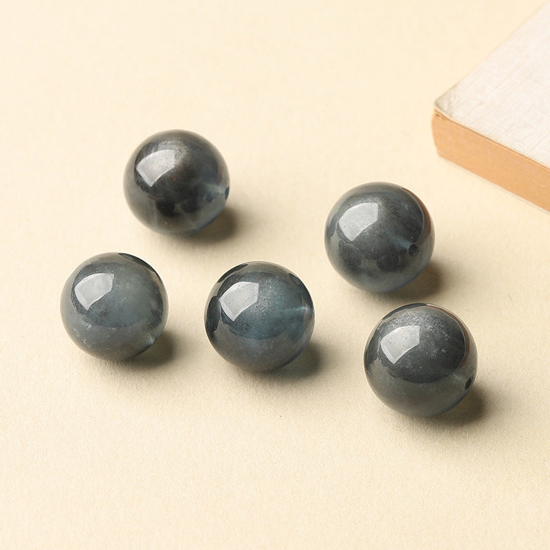 Aquamarine Single Crystal Bead