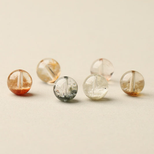 Natural Crystal Single Crystal Bead · Z067
