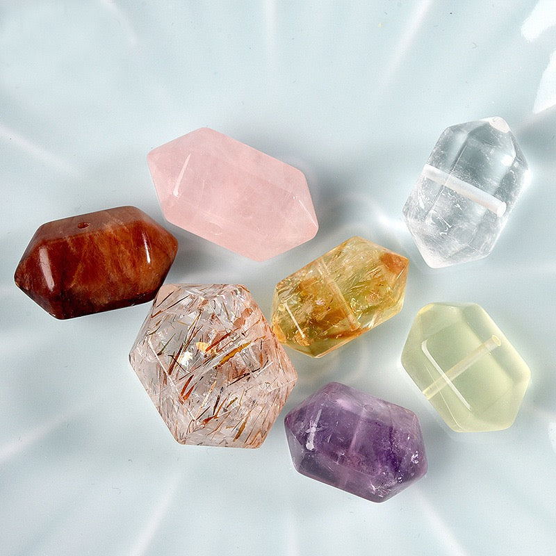 Crystal Single Crystal Bead with Customizable · Z064