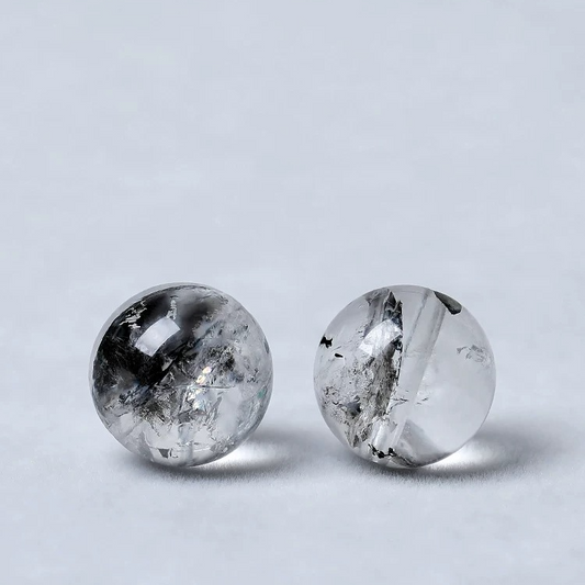 Natural Crystal Single Crystal Bead with Customizable · Z061