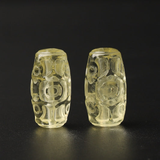 Citrine Single Crystal Bead with Customizable · Z060