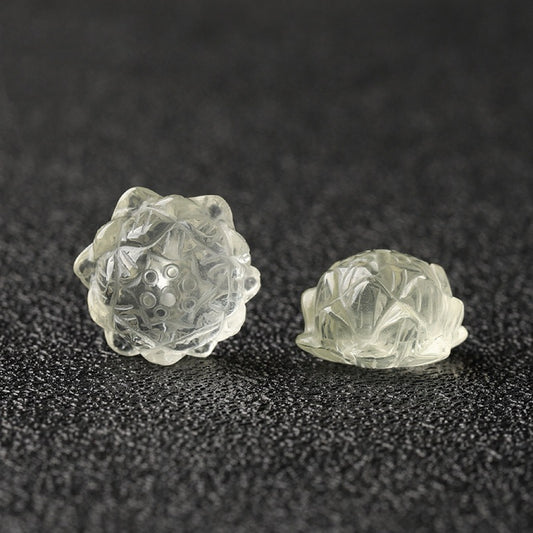 Citrine Single Crystal Bead with Customizable · Z057