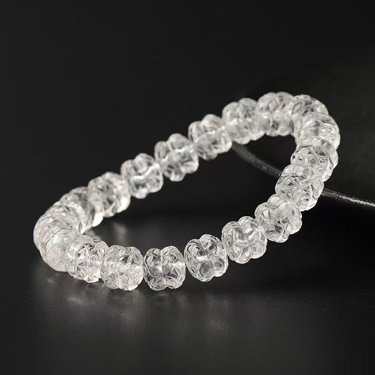 Clear Quartz Crystal Bracelet · S059