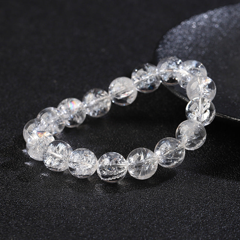 Clear Quartz Crystal Bracelet with Couple · D011