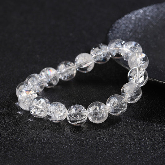 Clear Quartz Crystal Bracelet with Couple · D011