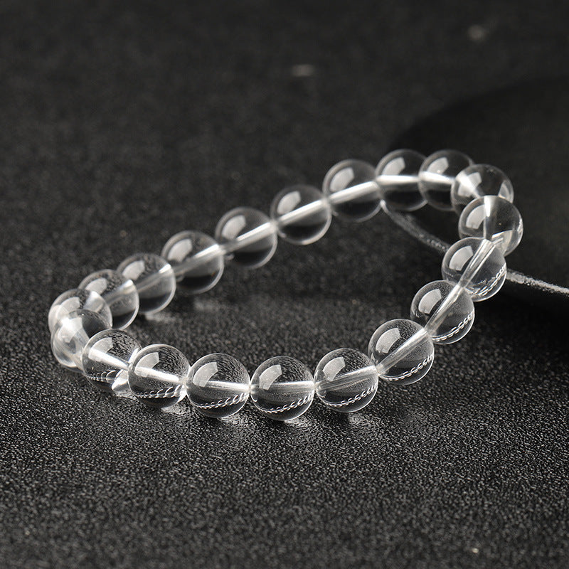 Clear Quartz Crystal Bracelet with Couple · D004