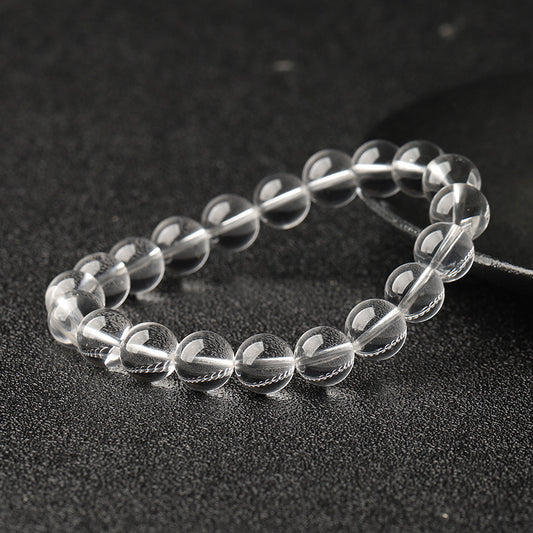 Clear Quartz Crystal Bracelet with Couple · D004