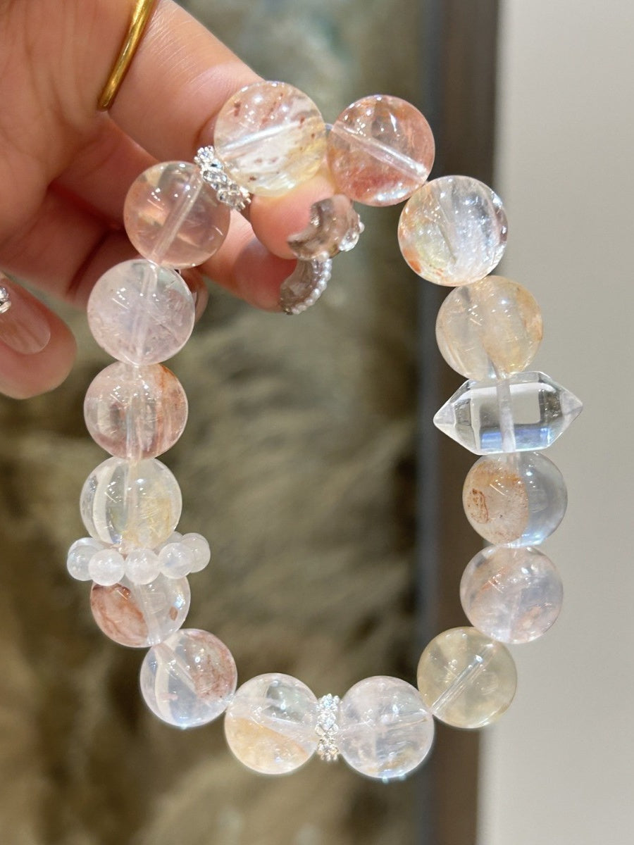 Clear Quartz Crystal Bracelet
