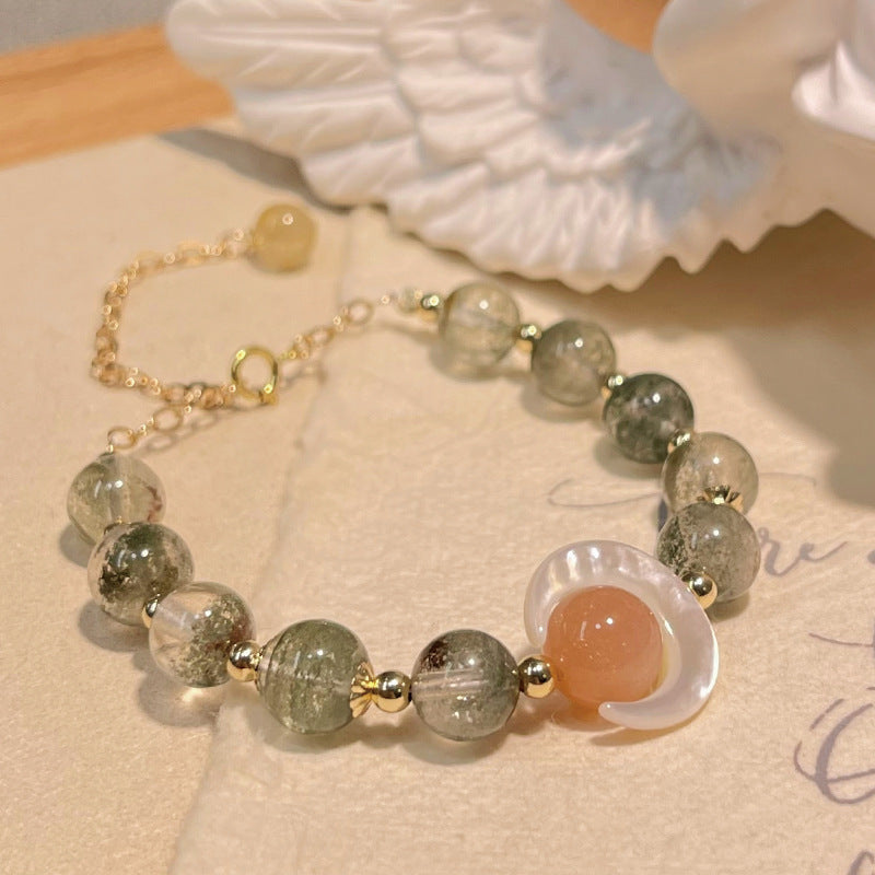 Natural Crystal Crystal Bracelet with Couple · S047