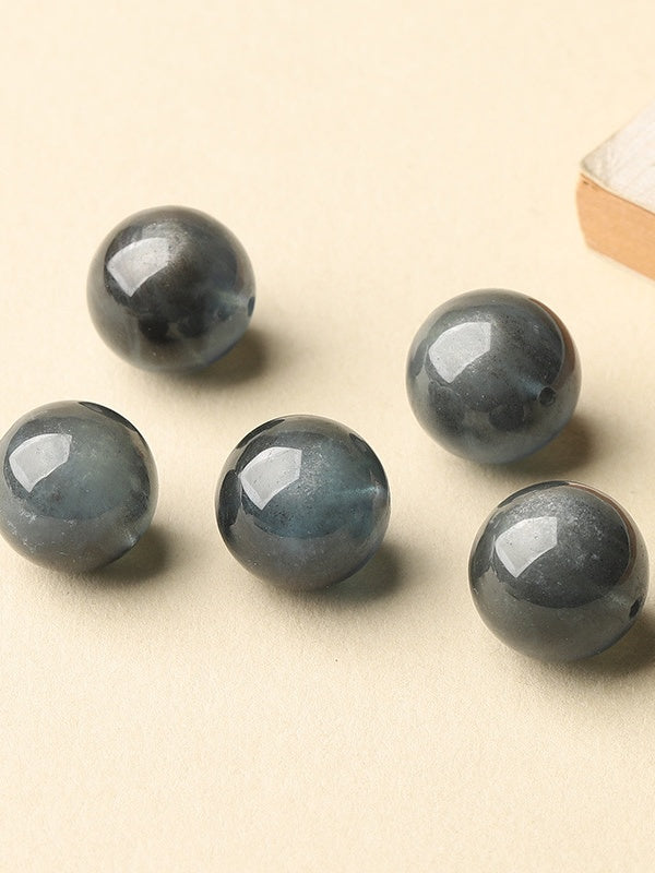 Aquamarine Single Crystal Bead