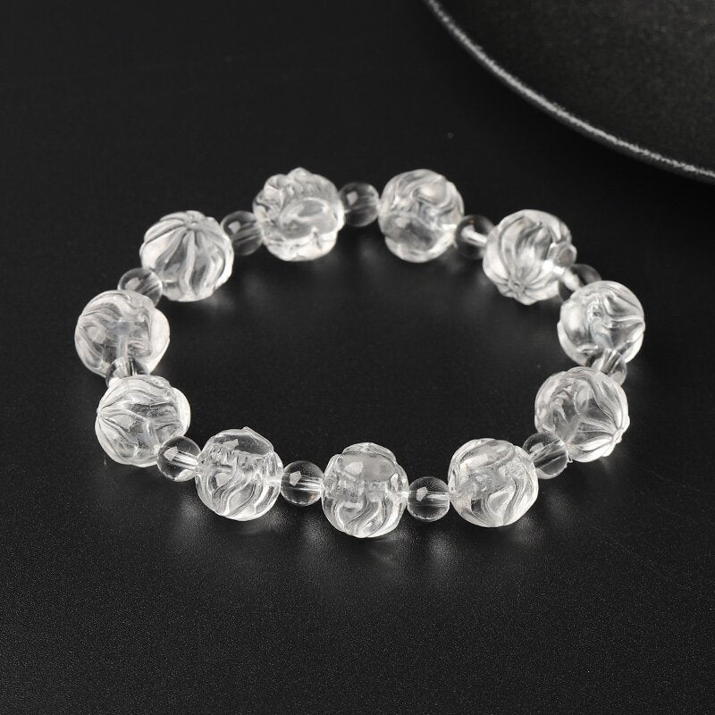 Clear Quartz Crystal Bracelet