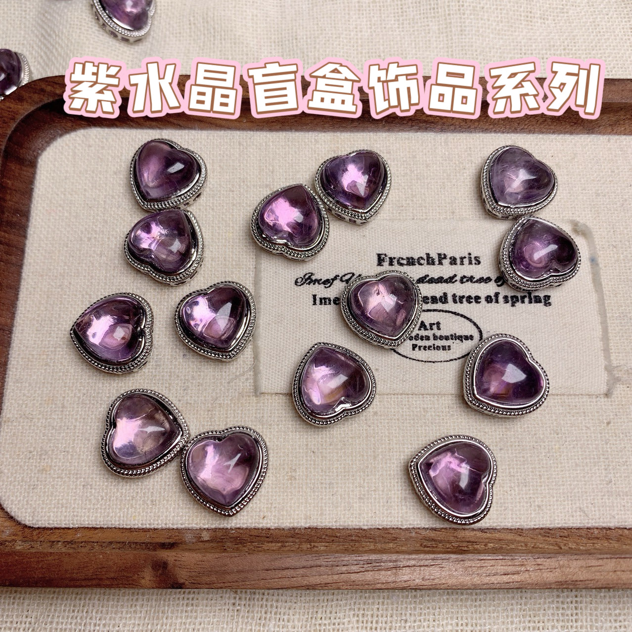 Amethyst Crystal Jewelry · M001