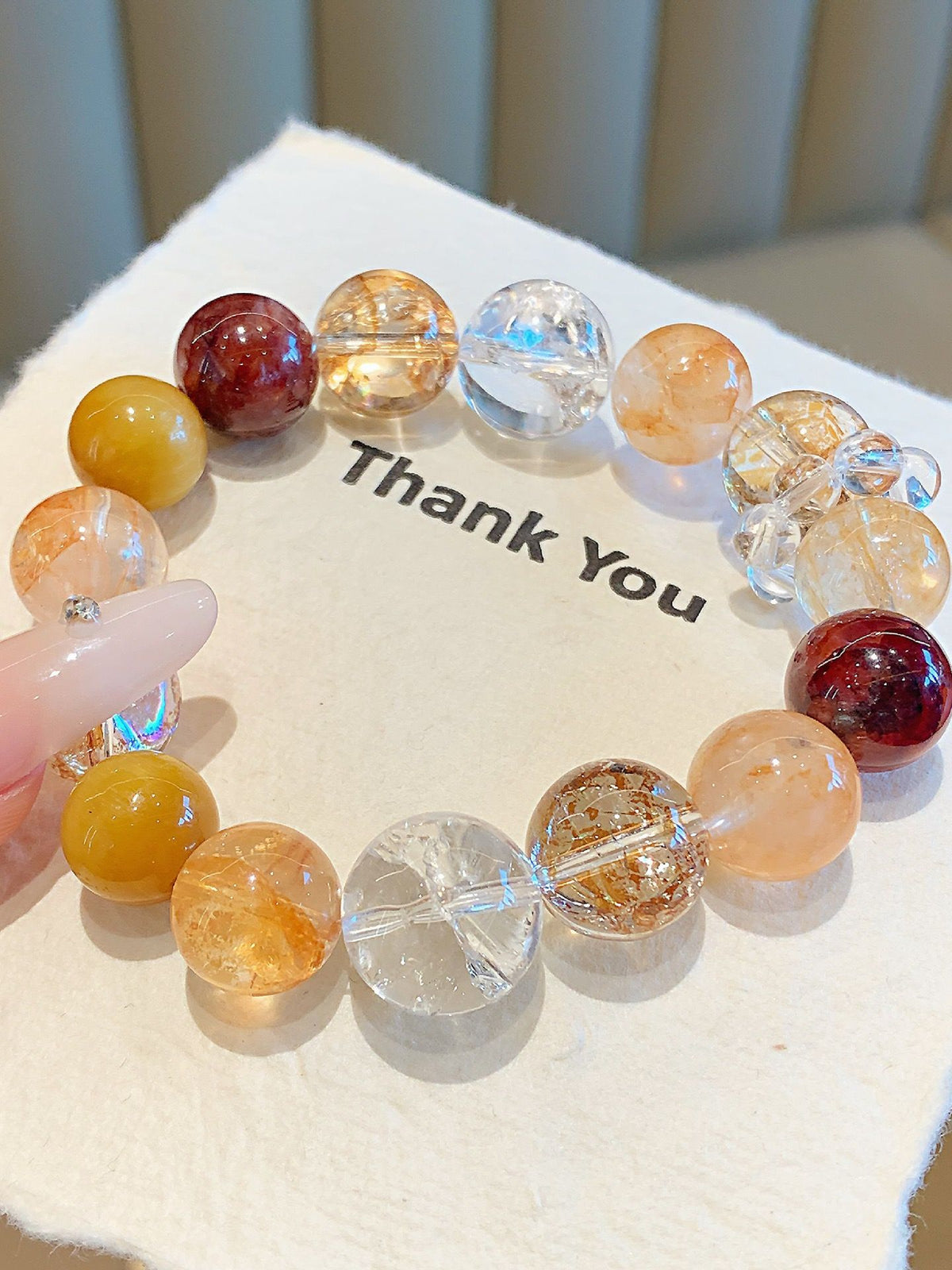 Natural Crystal Bracelet