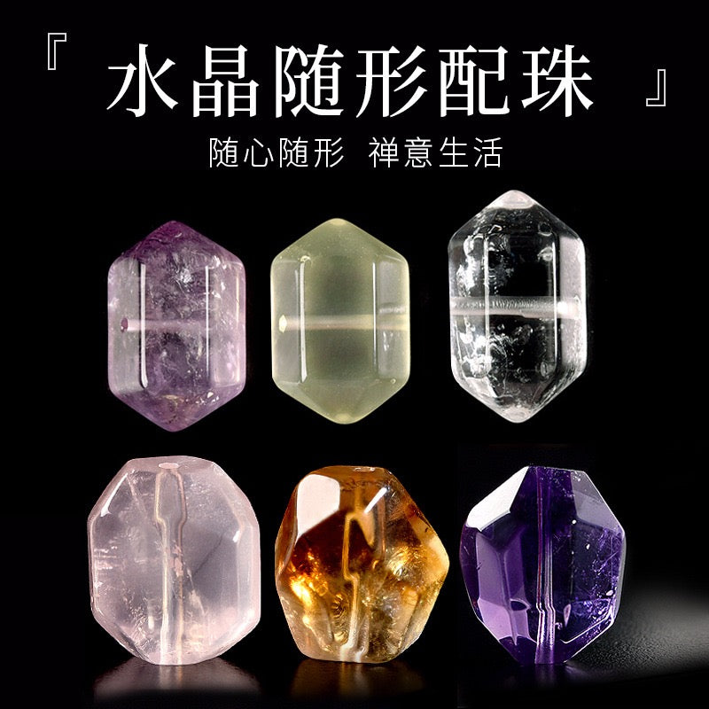 Crystal Single Crystal Bead with Customizable · Z064