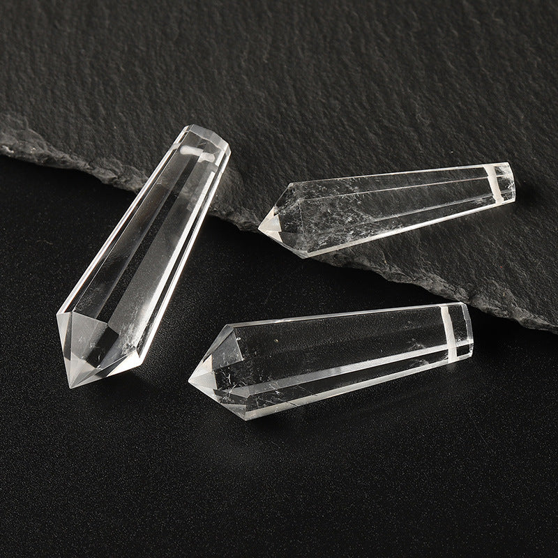 Natural Crystal Single Crystal Bead with Couple · X001