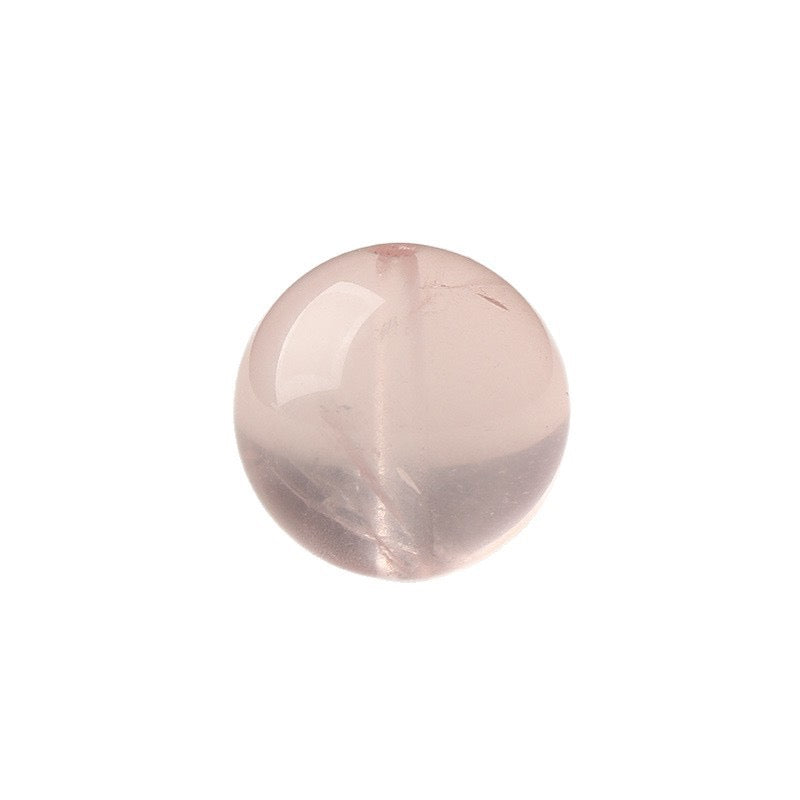 Rose Quartz Single Crystal Bead · Z033