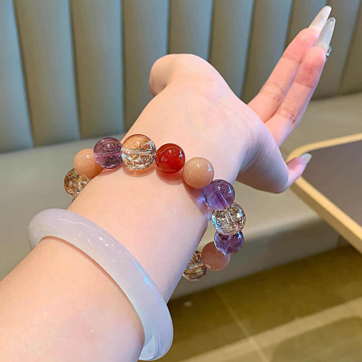 Amethyst Crystal Bracelet