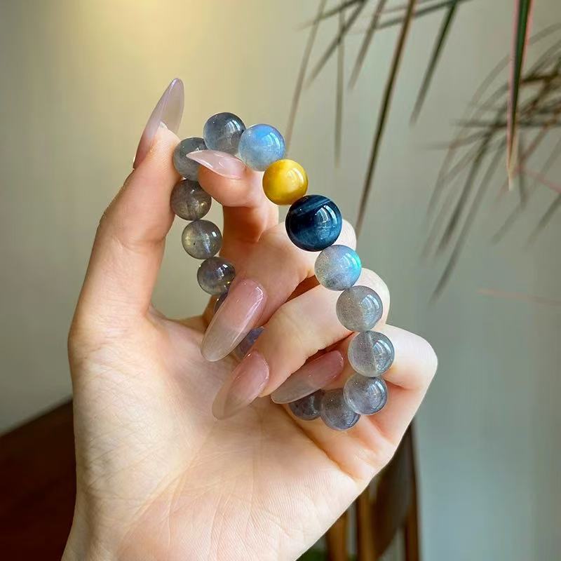 Natural Crystal Bracelet with Couple · RR02