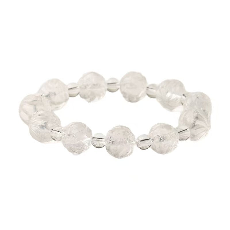 Clear Quartz Crystal Bracelet
