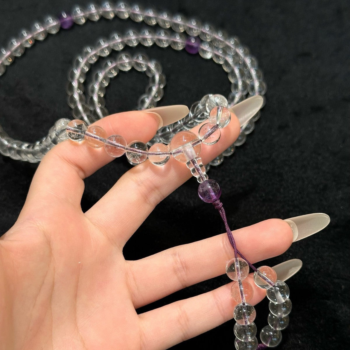 Clear Quartz Crystal Bracelet