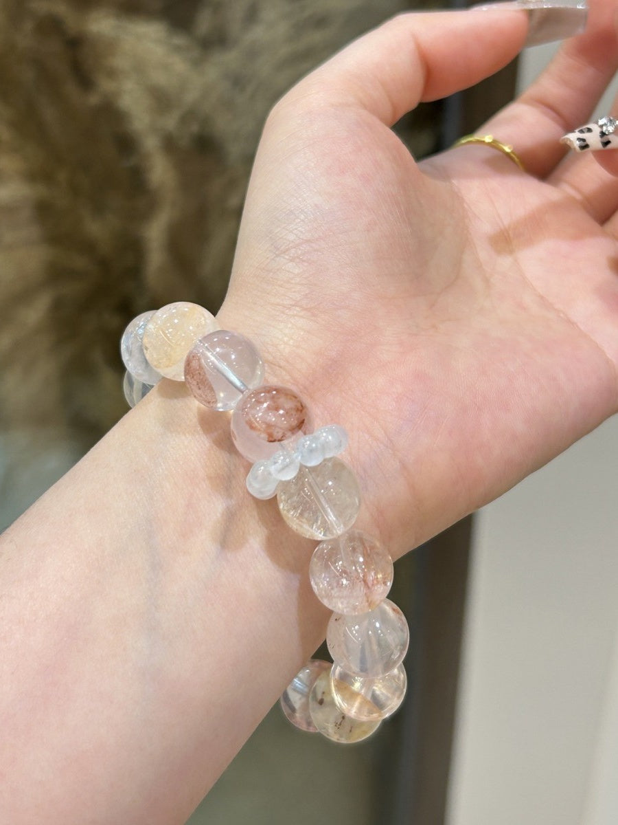 Clear Quartz Crystal Bracelet