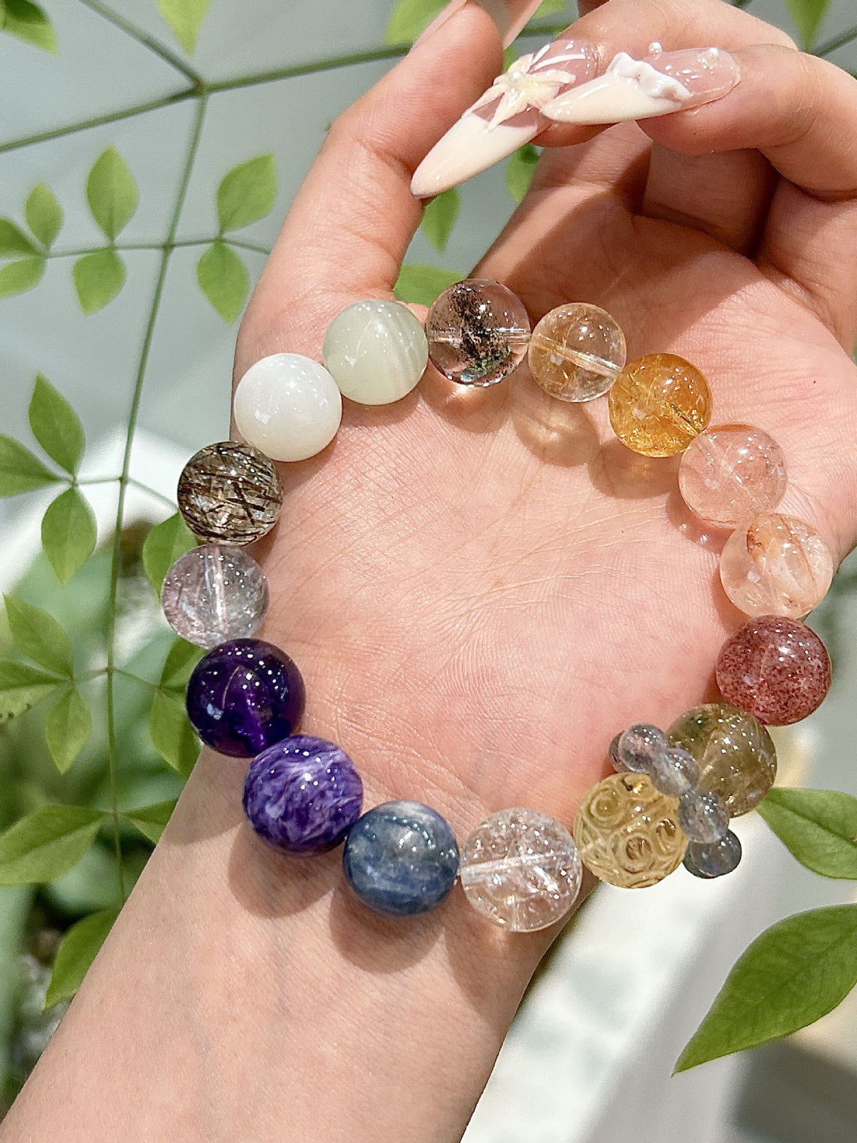 Natural Crystal Bracelet