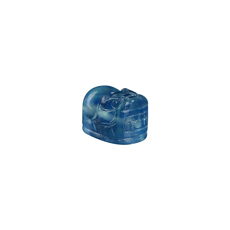 Aquamarine Single Crystal Bead with Customizable & Pixiu