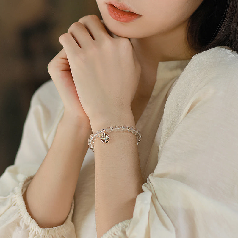 Natural Crystal Bracelet with Couple