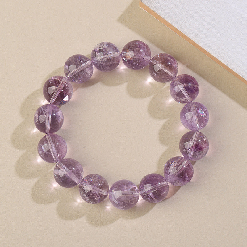 Amethyst Crystal Bracelet with Couple