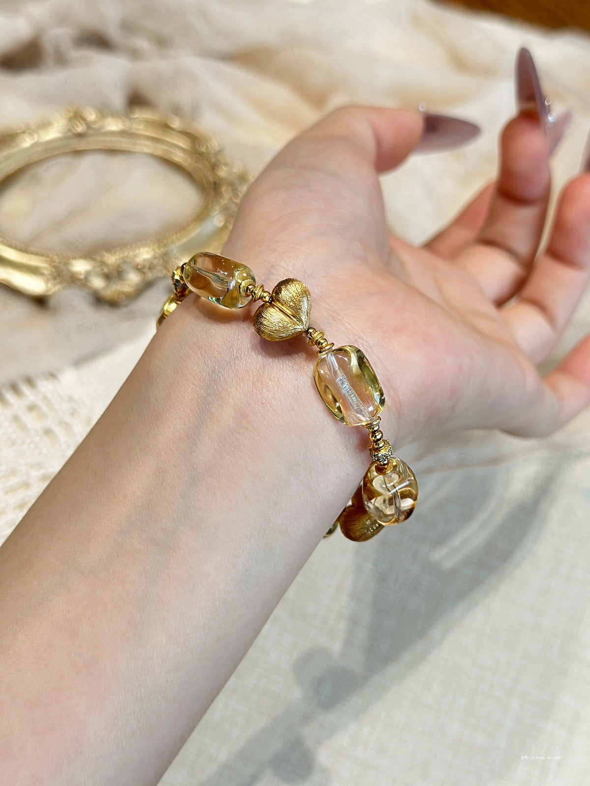 Citrine Crystal Bracelet