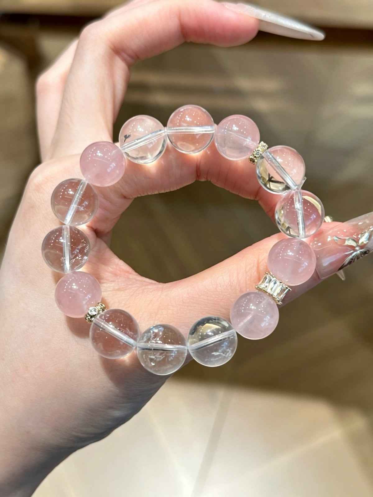 Rose Quartz Bracelet