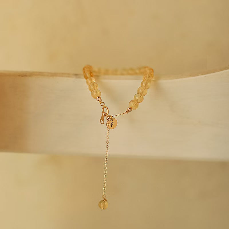 Citrine Crystal Bracelet