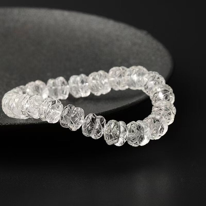 Clear Quartz Crystal Bracelet