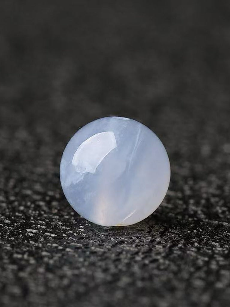 Agate Single Crystal Bead with Customizable