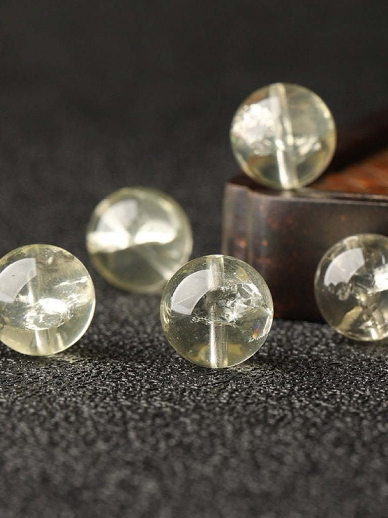 Citrine Single Crystal Bead with Customizable