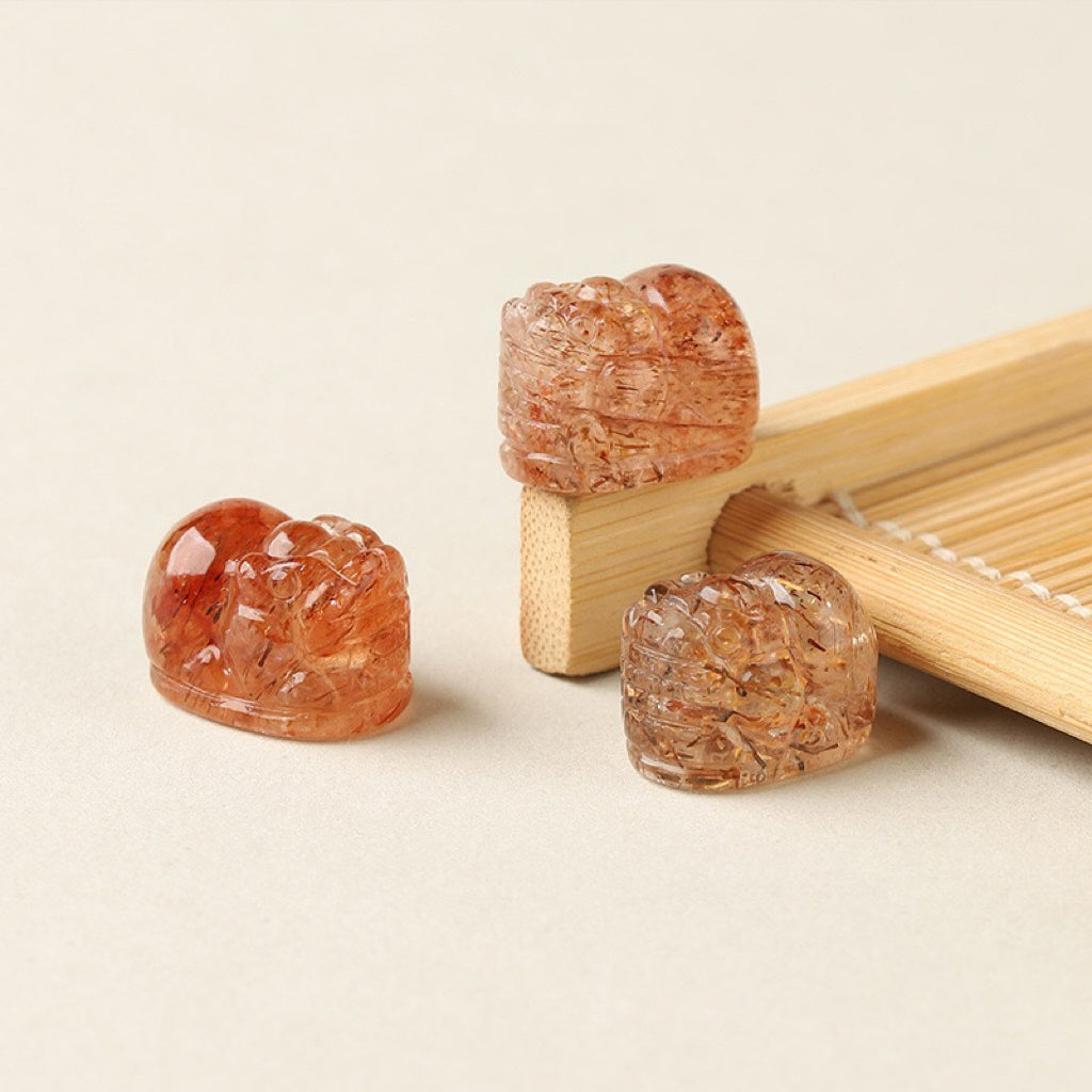 Crystal Single Crystal Bead with Customizable & Pixiu