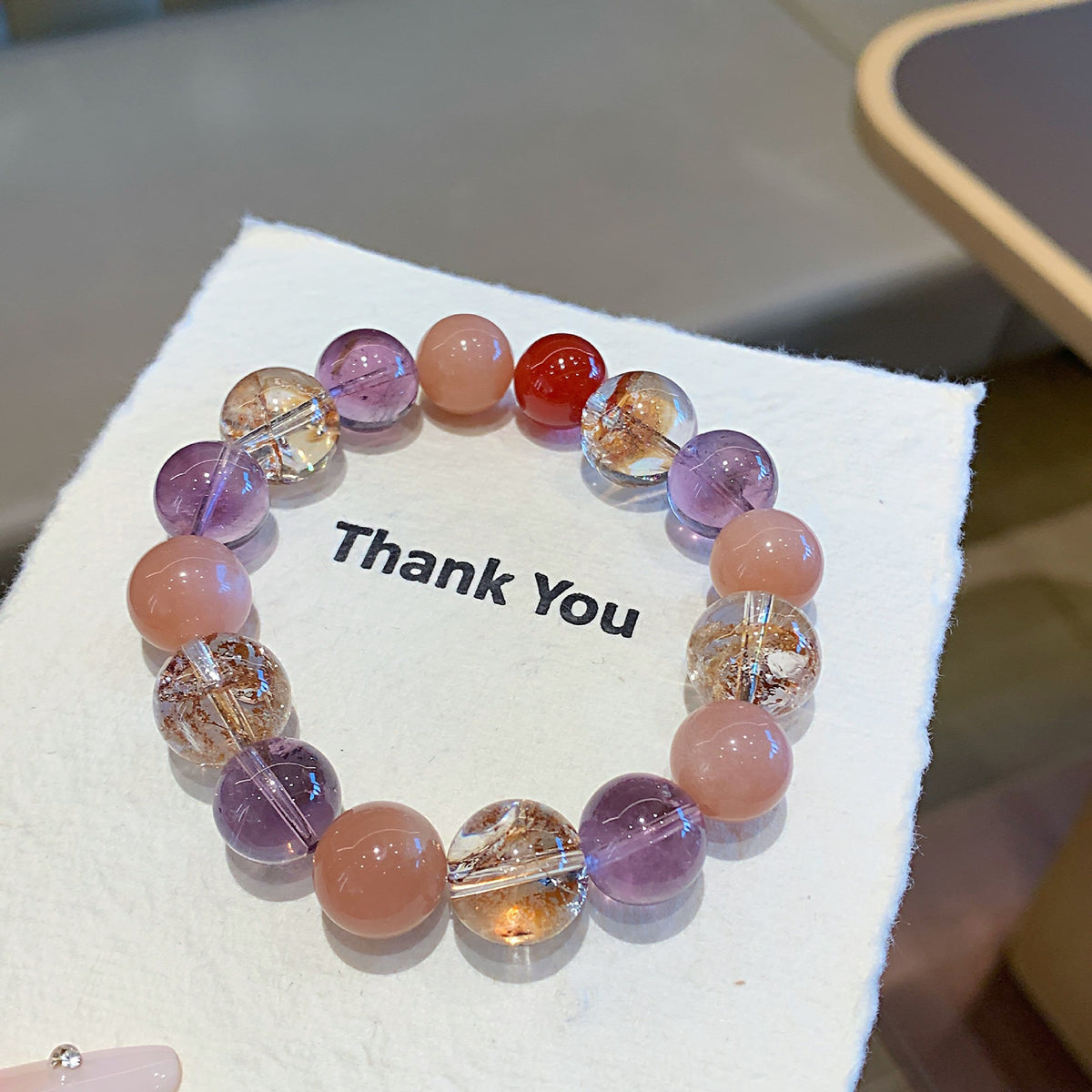 Amethyst Crystal Bracelet