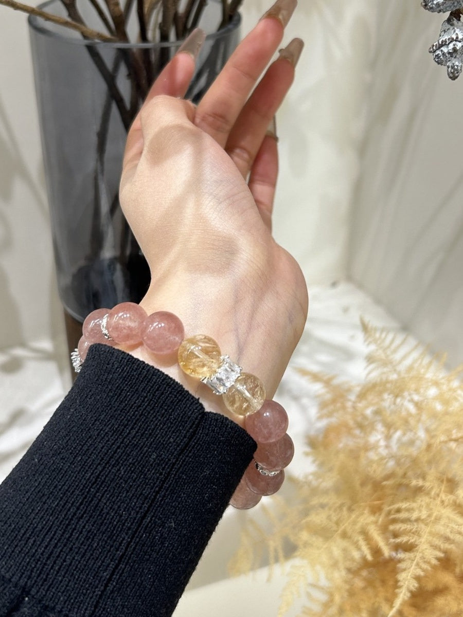 Citrine Crystal Bracelet