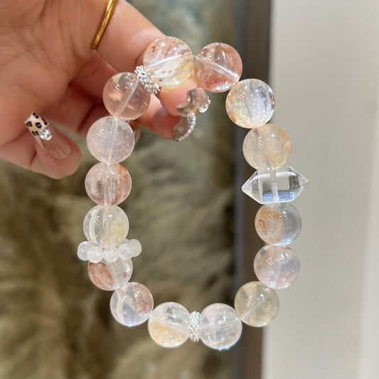 Clear Quartz Crystal Bracelet · S009