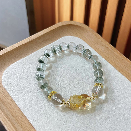 Natural Crystal Crystal Bracelet with Couple · S005