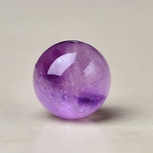 Natural Crystal Single Crystal Bead with Couple · Z086