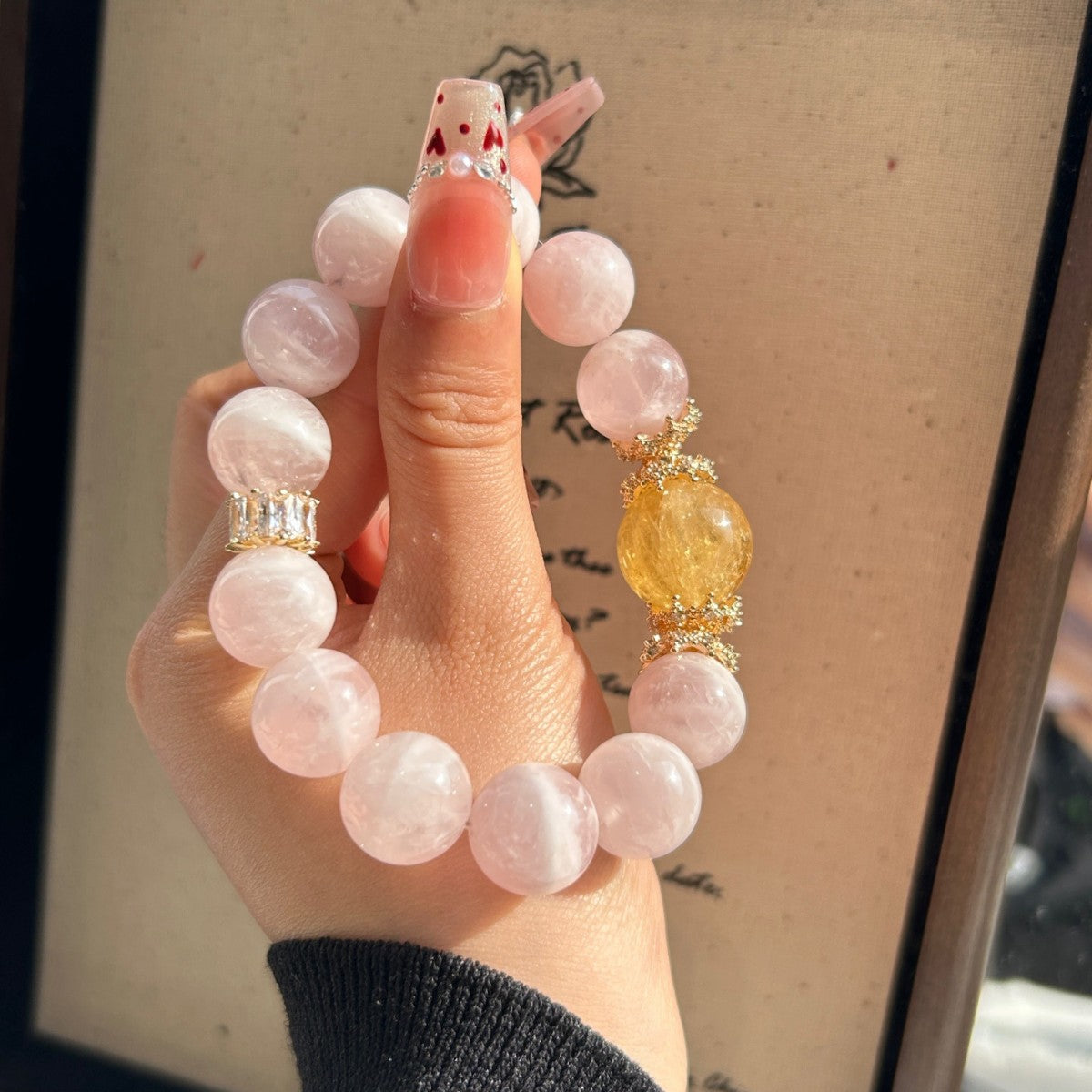 Natural Crystal Crystal Bracelet · YE008