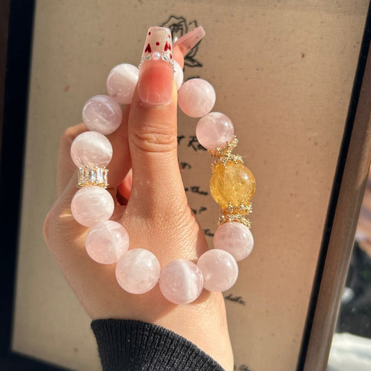 Natural Crystal Crystal Bracelet · YE008